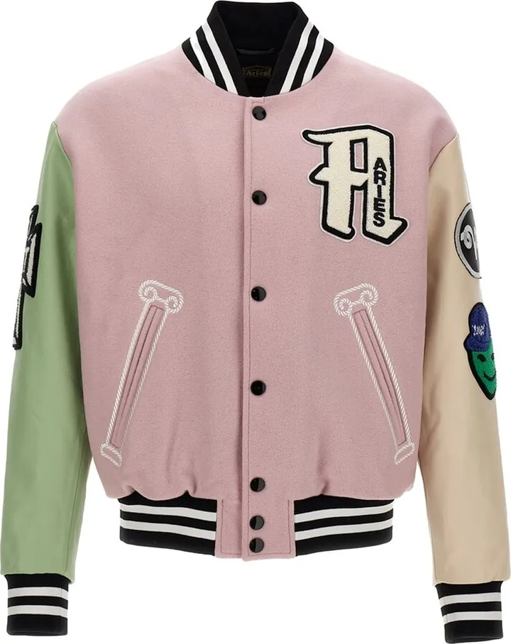 'varsity' Bomber Jacket