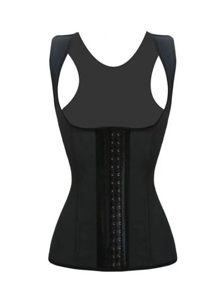 Underbust Body Shaper Corset Black