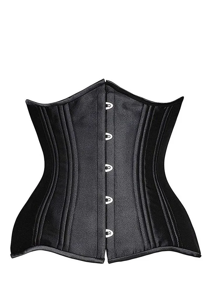 Court Waistcoat Corset Height 32CM Black