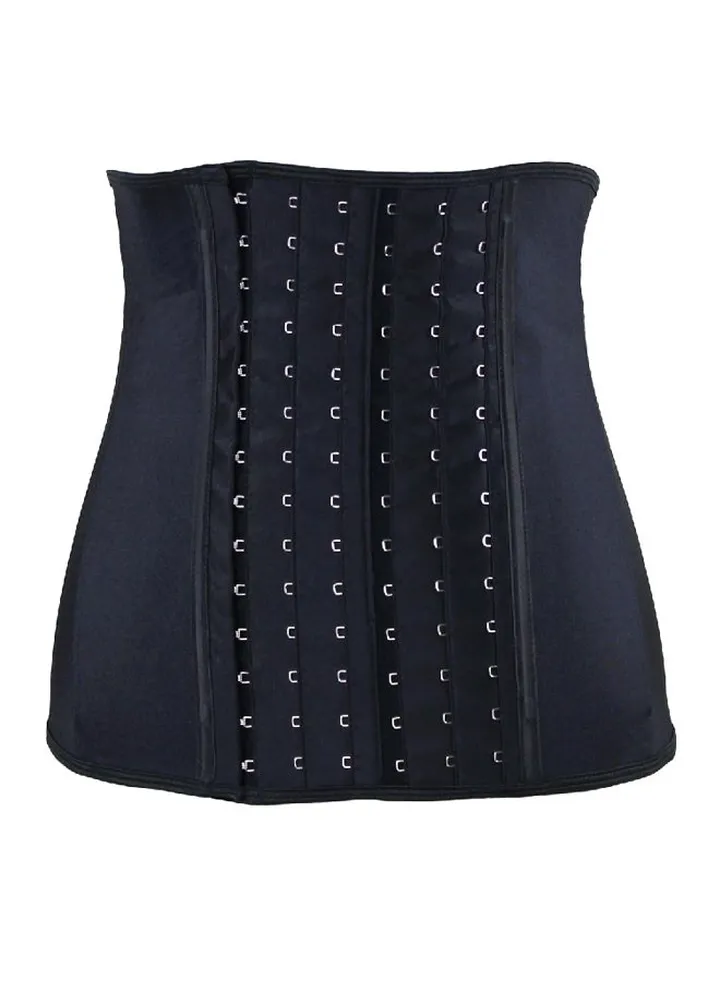 Latex Free Thermal Corset Black