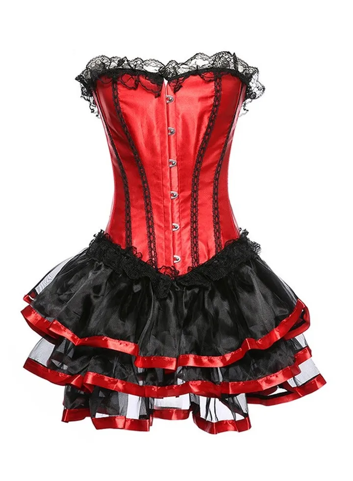 Corset With Tutu Skirt