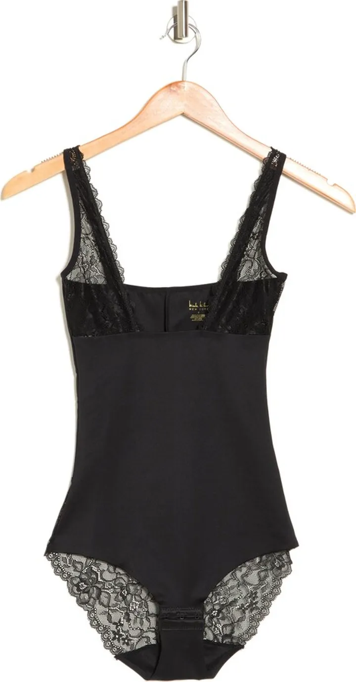 Lace Open Bust Bodysuit