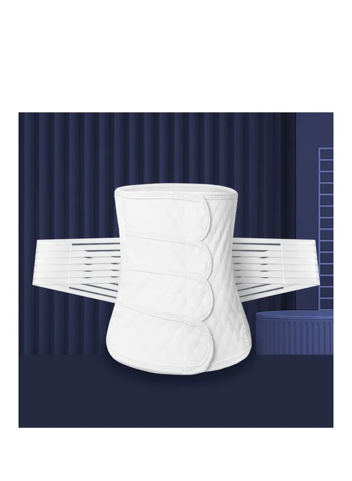 Maternity Postpartum Recovery Shapewear-Soft Cotton Pregnant Slimming Belt-Belly Belt Slimmer For Women Wearing a slimming and breathable belt, postpartum navel belt, postpartum support, cesarean sect