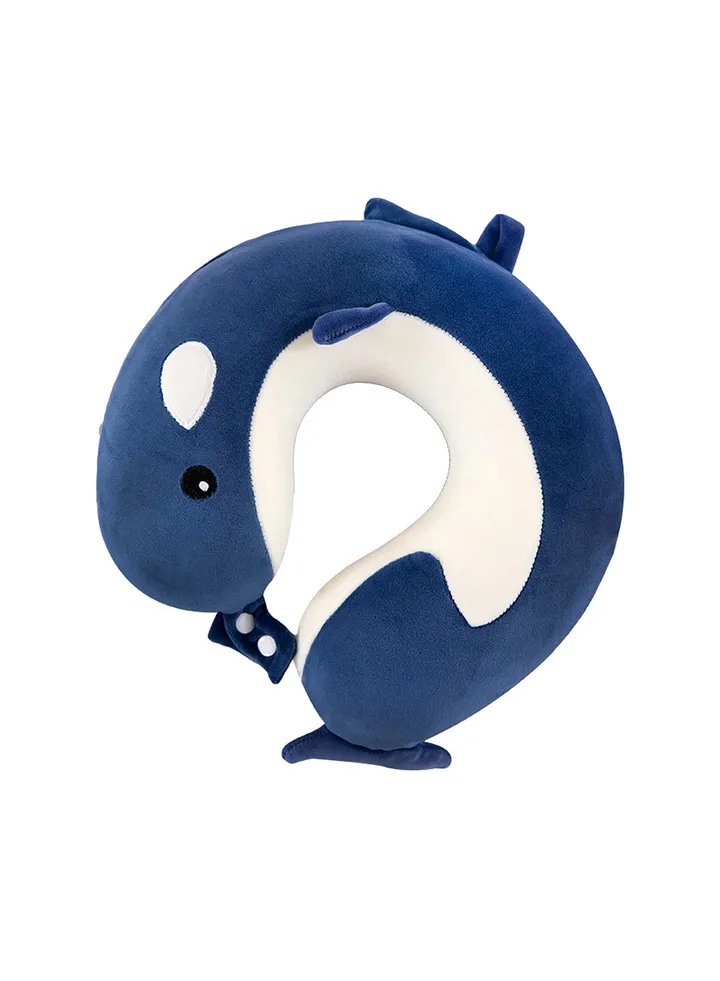 Travel Portable Neck Pillow, Flying Head Pillow U-shaped Cute Cartoon Soft Sleeping Pillow Airplane Train Car Home Office
