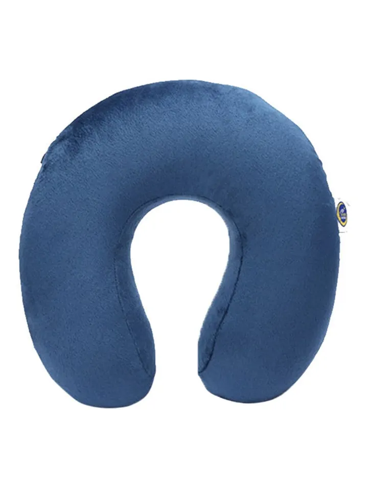 Memory Foam U Shape Neck Pillow Navy