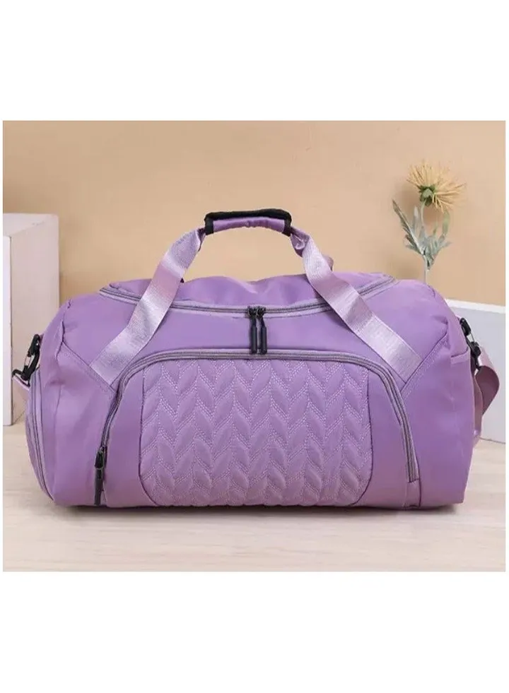 Gym bag, with shoe pocket, this bag is suitable for sports, travel, swimming, yoga, hiking and camping