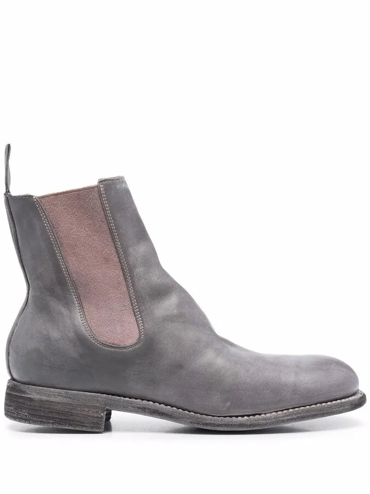 leather Chelsea boots
