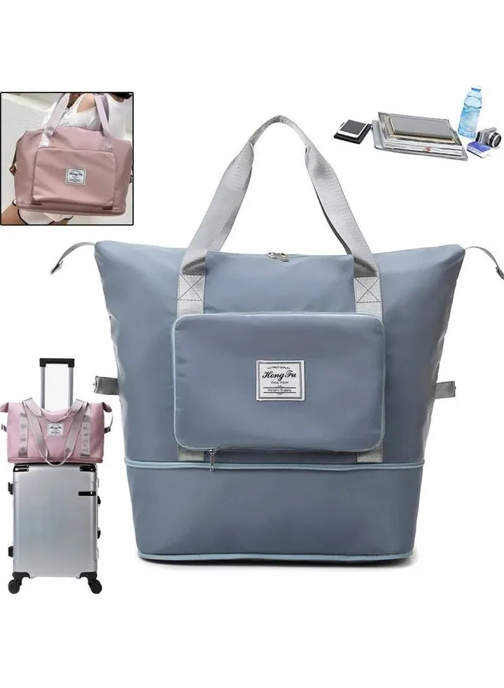 Foldable Travel Bag Hand Carry Large Waterproof Luggage Bag