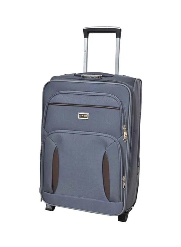Softside Cabin Luggage Trolley Grey