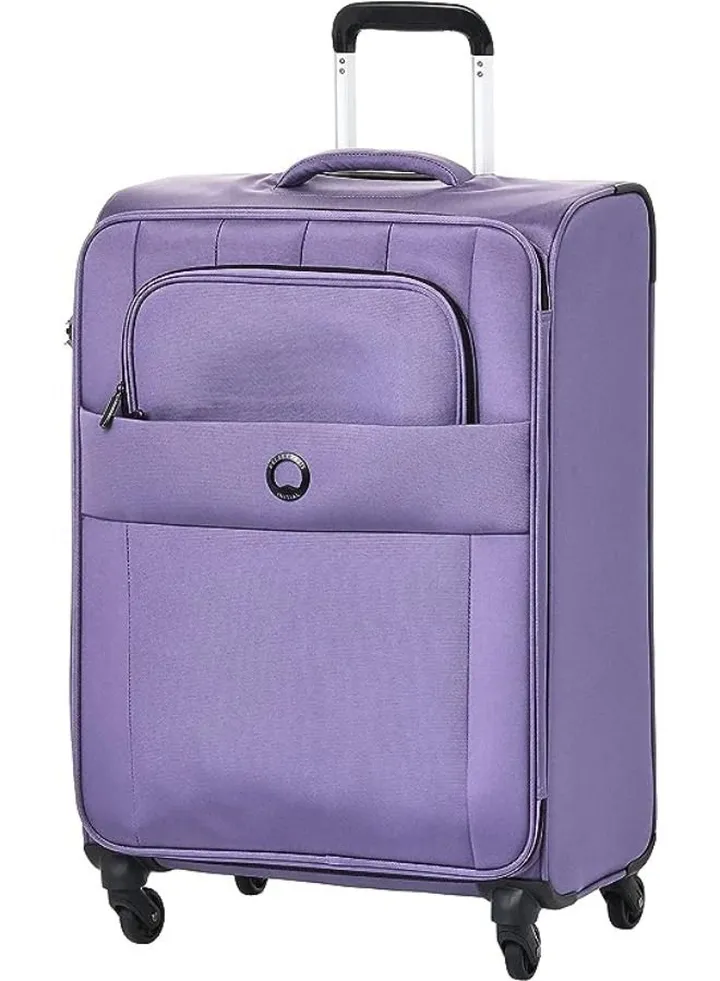 Cuzco 68 cm 4-Wheel Trolley (lavender)