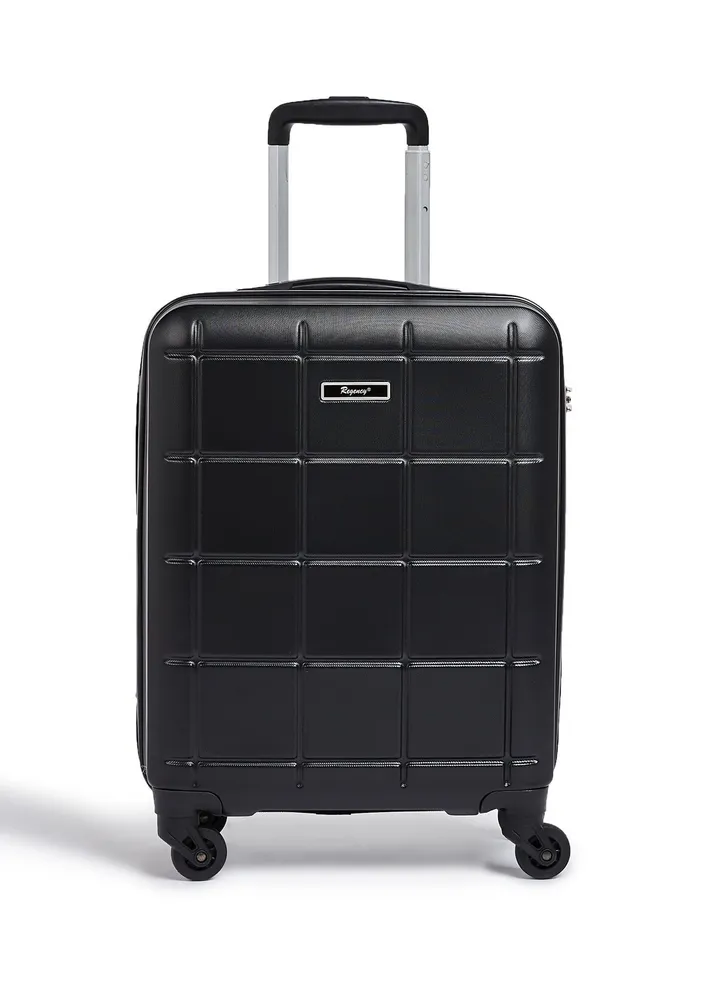 New Legion Hardside Small Cabin Luggage Trolley Black