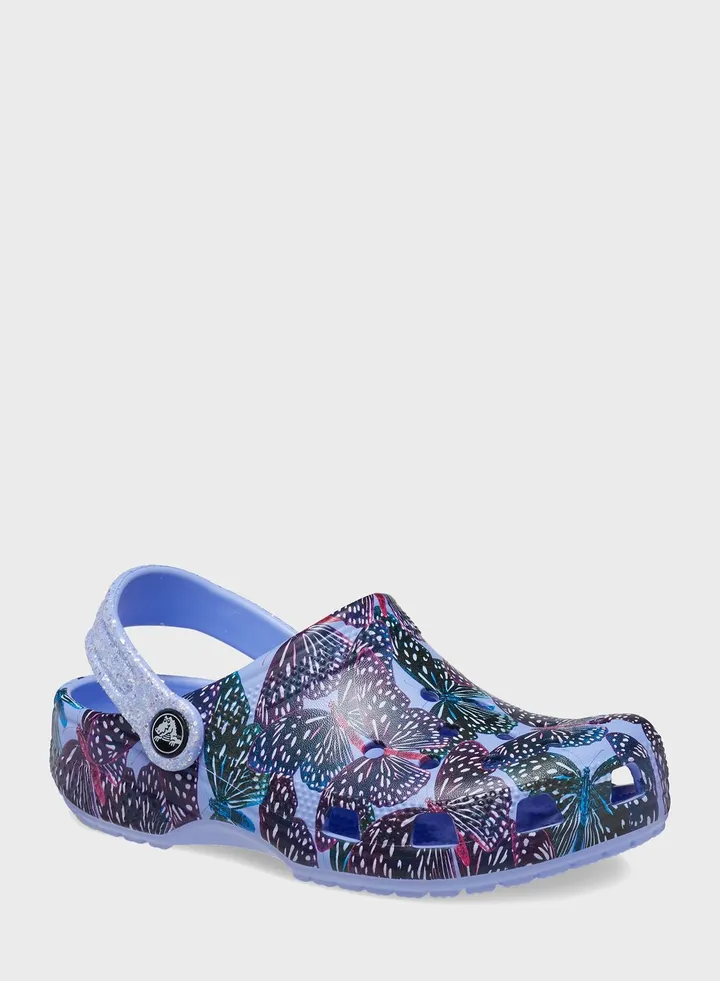 Kids Classic Butterfly Clog Sandals