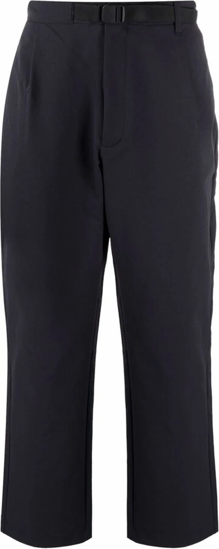Blue Belted Straight Leg Trousers