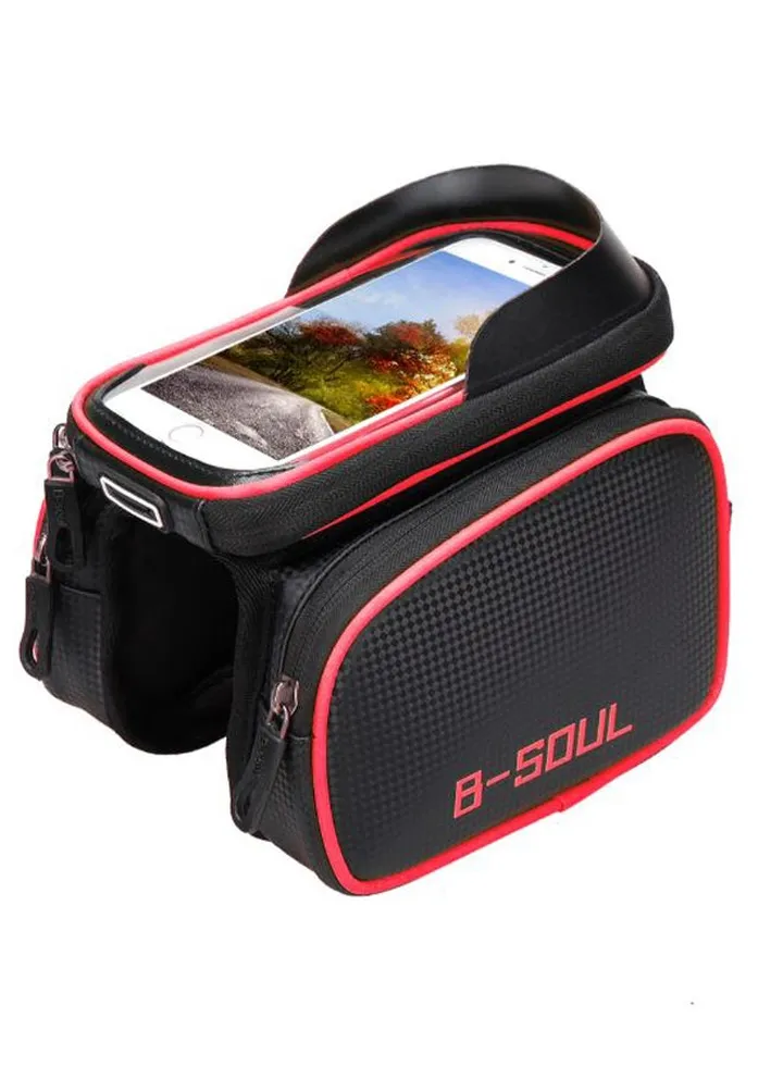 Bicycle Front Frame Mobile Phone Holder Bag