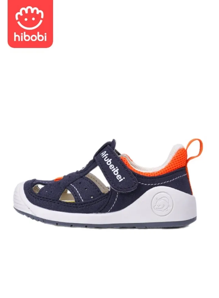 Boys Casual Sandals Velcro Soft Sole-Dark Blue