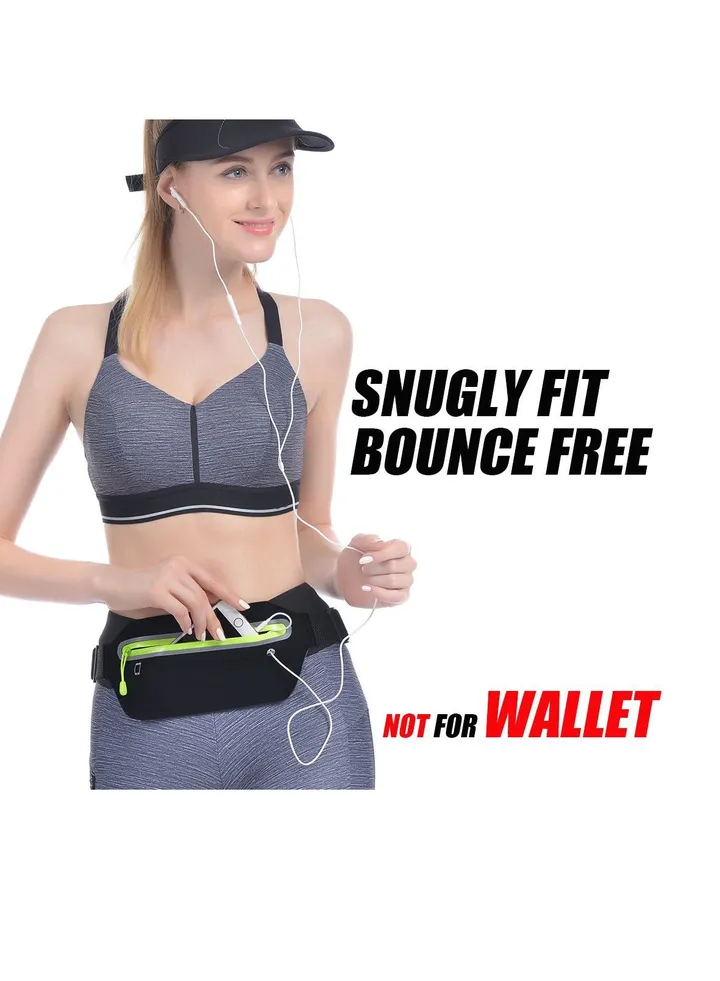 Slim Running Belt for Women Men, Running Waist Pack Phone Holder, Jogging Workout f anny Pack Runners Pouch Gear Accessories for iPhone 12 11 Pro Max XS XR 8 7 Plus Traveling Gift (Style 1)