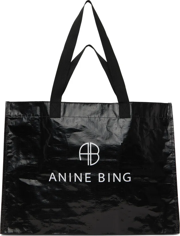 ANINE BING Black Dawson Sport Tote