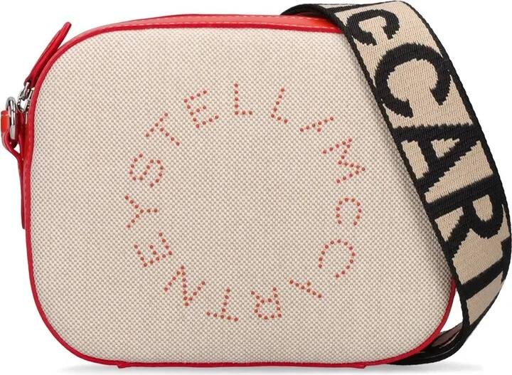 Small cotton blend camera bag