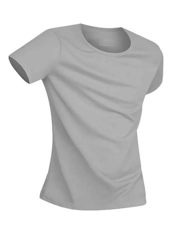 Anti-Dirty Waterproof Quick-Drying Short Sleeve T-Shirt Top Grey