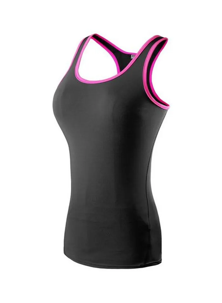 Polyester Sport Top Black