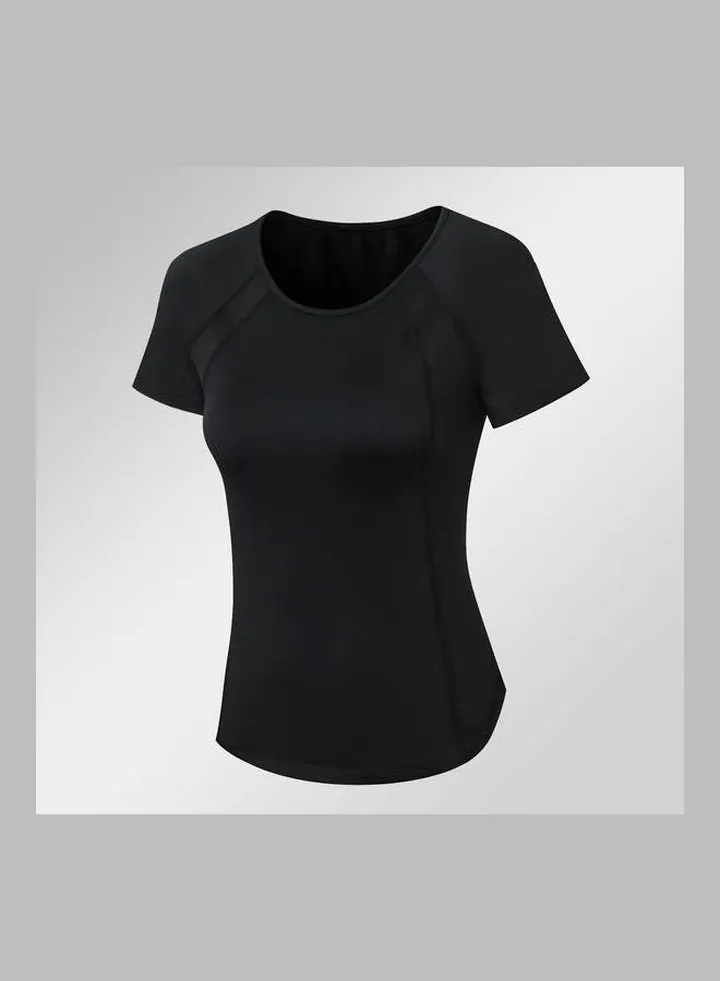 Solid T-Shirt Black