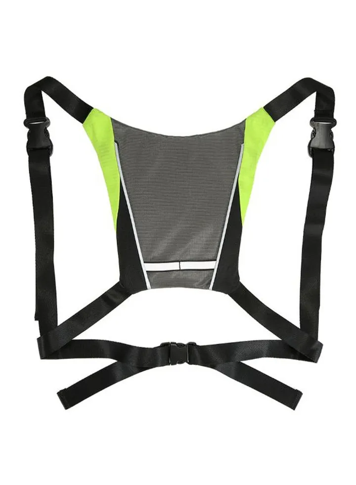USB Rechargeable Reflective LED Signal Backpack For Bicycle 24 x 24cm