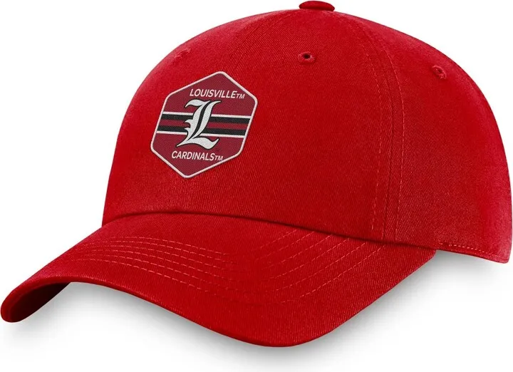 NCAA Louisville Cardinals Nation Unstructured Washed Cotton Hat
