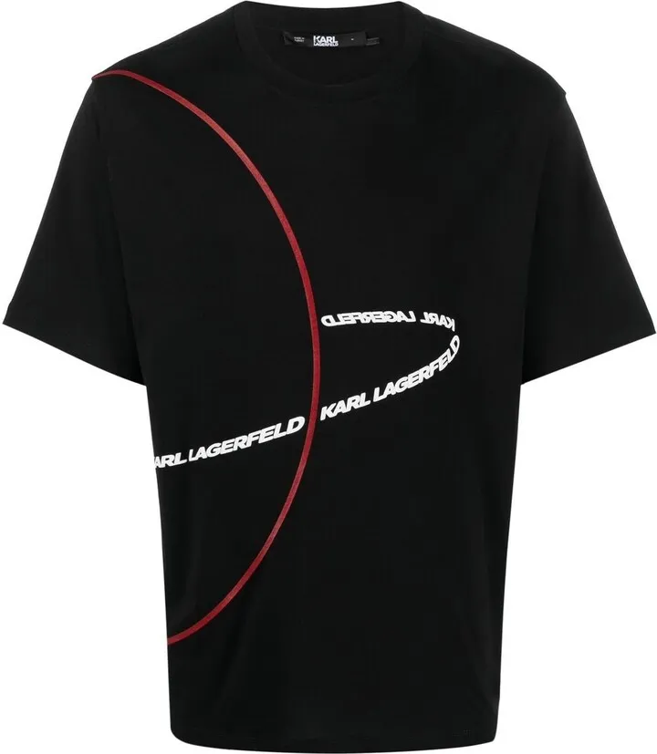 logo-print short-sleeve T-shirt