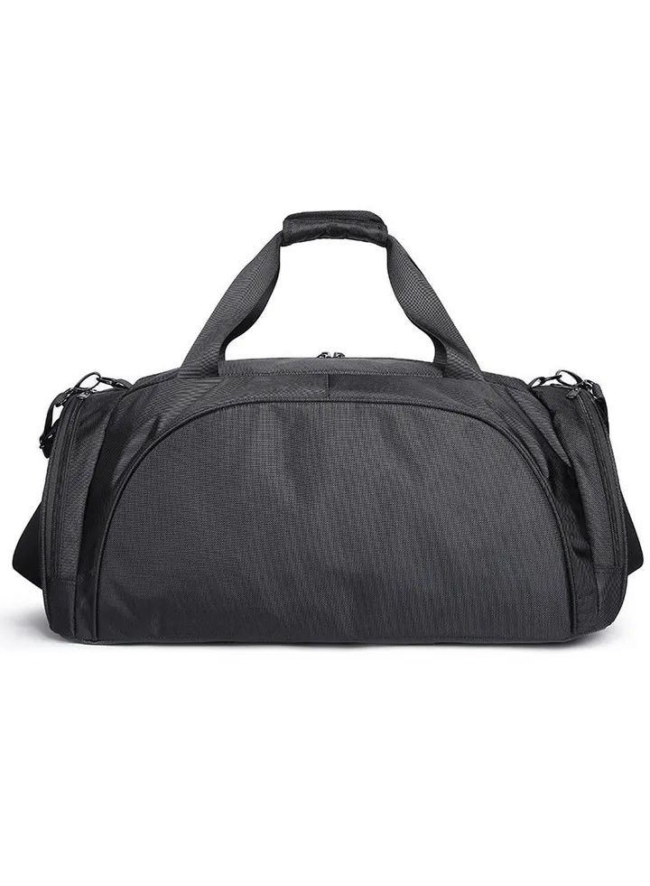 Portable travel bag,Waterproof polyester Oxford duffel bag,Single shoulder sports wet and dry separation fitness bag