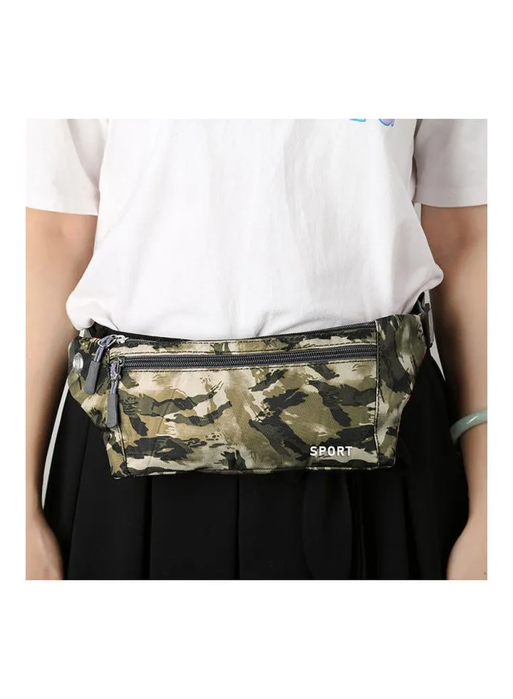 Camouflage Printed Sports Waist Bag 20 x 2cm
