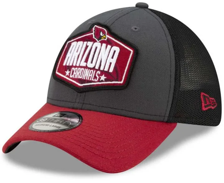 New Era Arizona Cardinals 2021 Draft 39THIRTY Cap