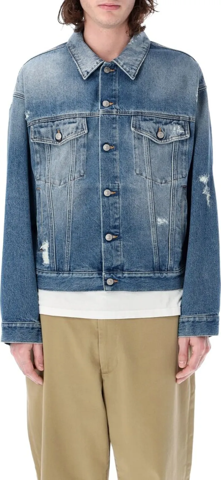 Ripped Denim Jacket
