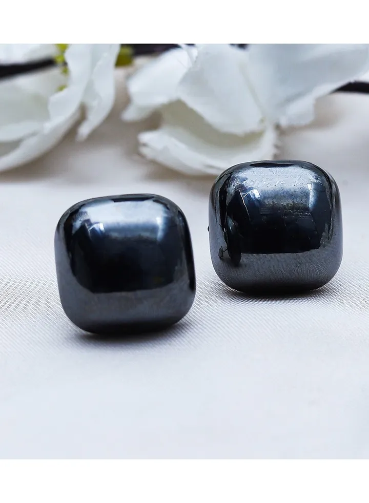 Colo Earring For Fluffy Women's Accessories-Black