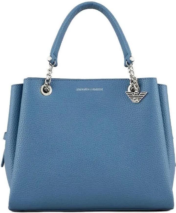 Emporio Armani Charm Denim Handbag