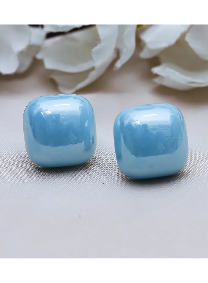Colo Earring For Fluffy Women's Accessories-Sky