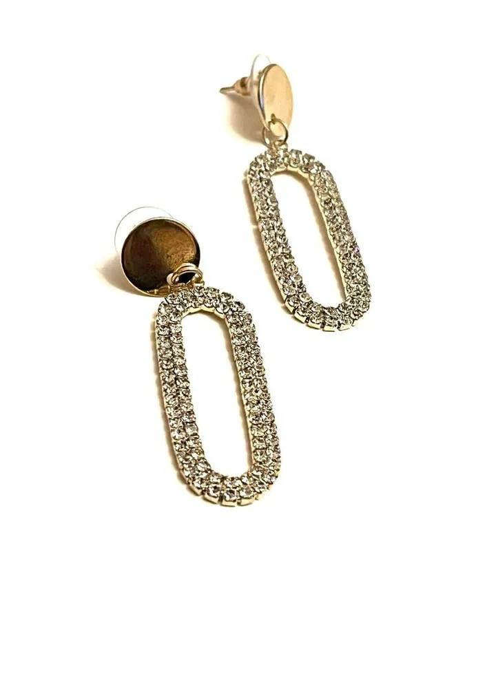 Struss oval earrings