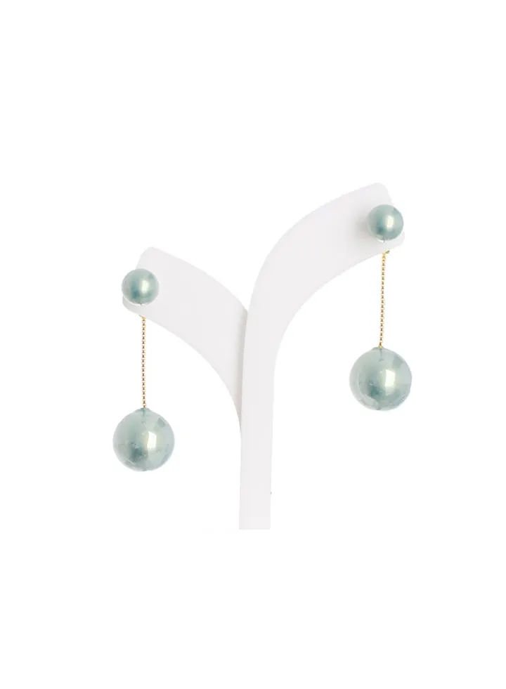 Green Women Earring