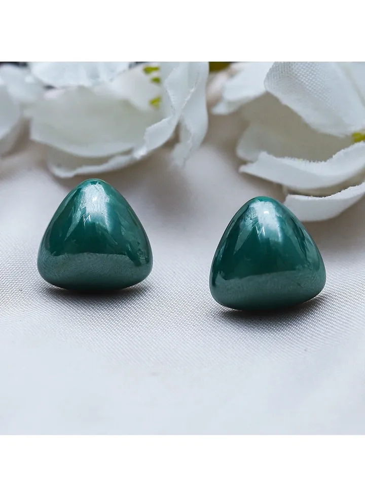 Colo Earring For Fluffy Women's Accessories-Green