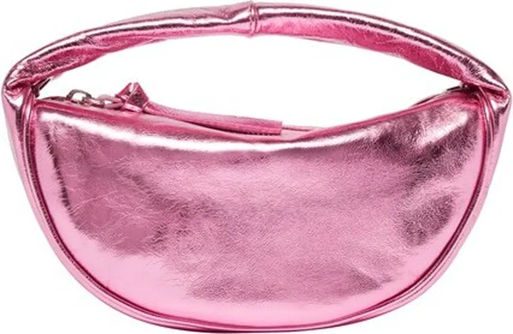 Baby Cush lipstick metallic leather bag