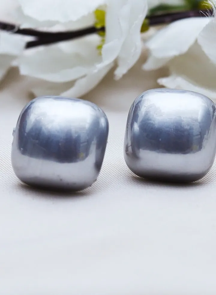 Colo Earring For Fluffy Women's Accessories- Grey