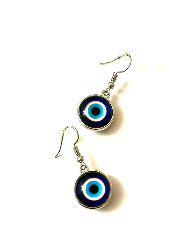 Big Blue Eyes earrings