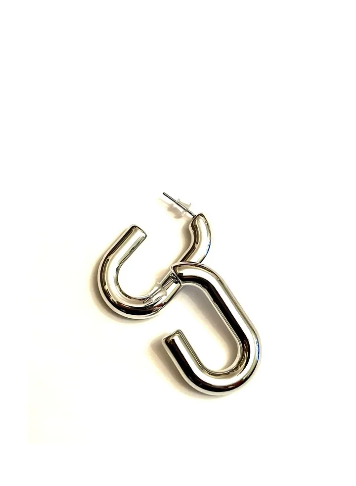 Silver Locky earrings