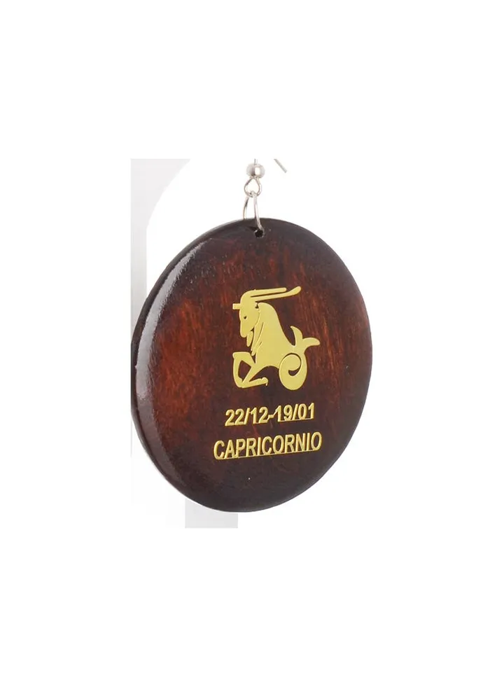 Capricorn Zodiac Earring