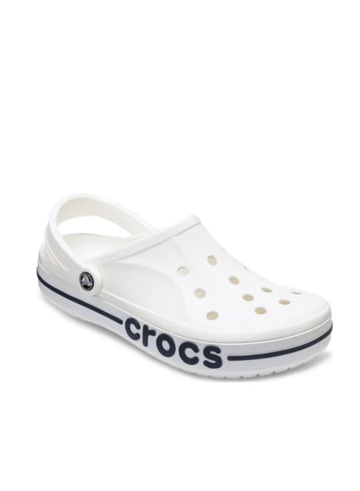 Crocs Slippers Clogs Shoes for Men Women Crocs Bayaband Sandal White