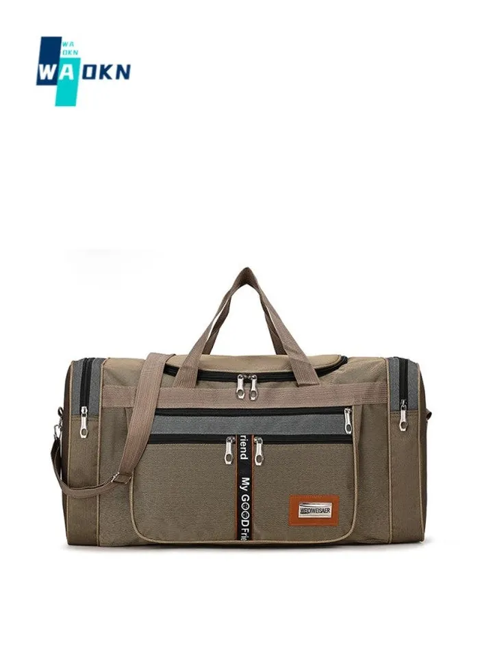 Large-capacity Foldable Portable Travel Bag Unisex Student Travel Luggage Bag Waterproof Gym Sacks