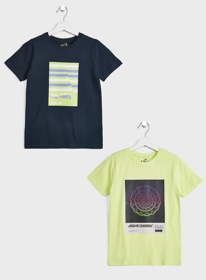 2 Pack T-Shirt For Boys