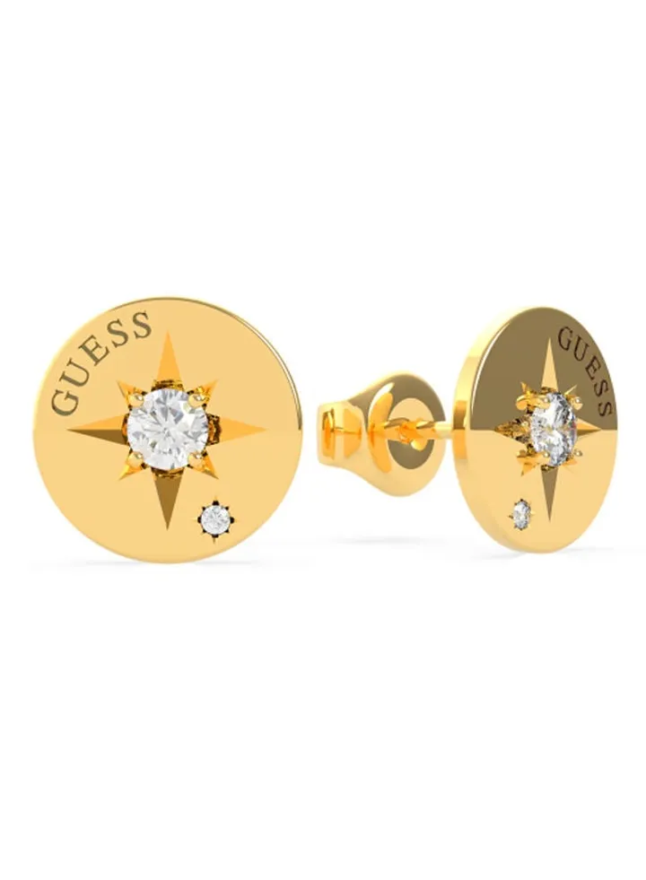 Compass with Crystal Stud
