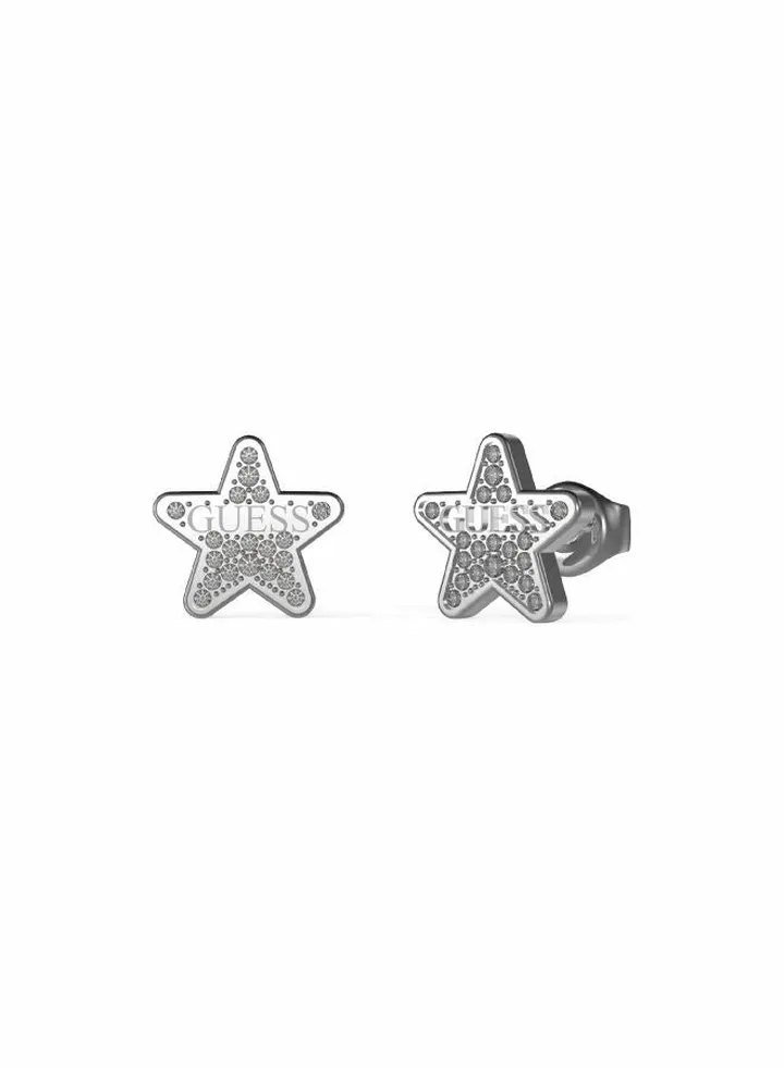 Pave with G Logo Star Earring