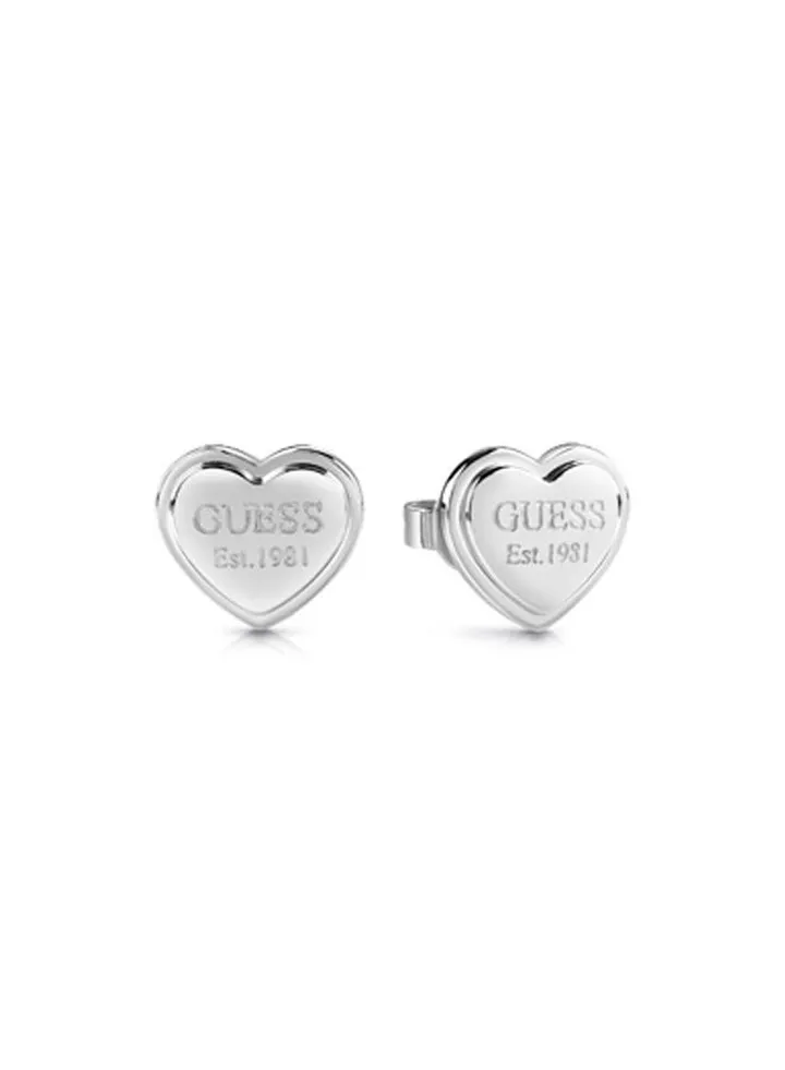 Round Heart Frame Earring