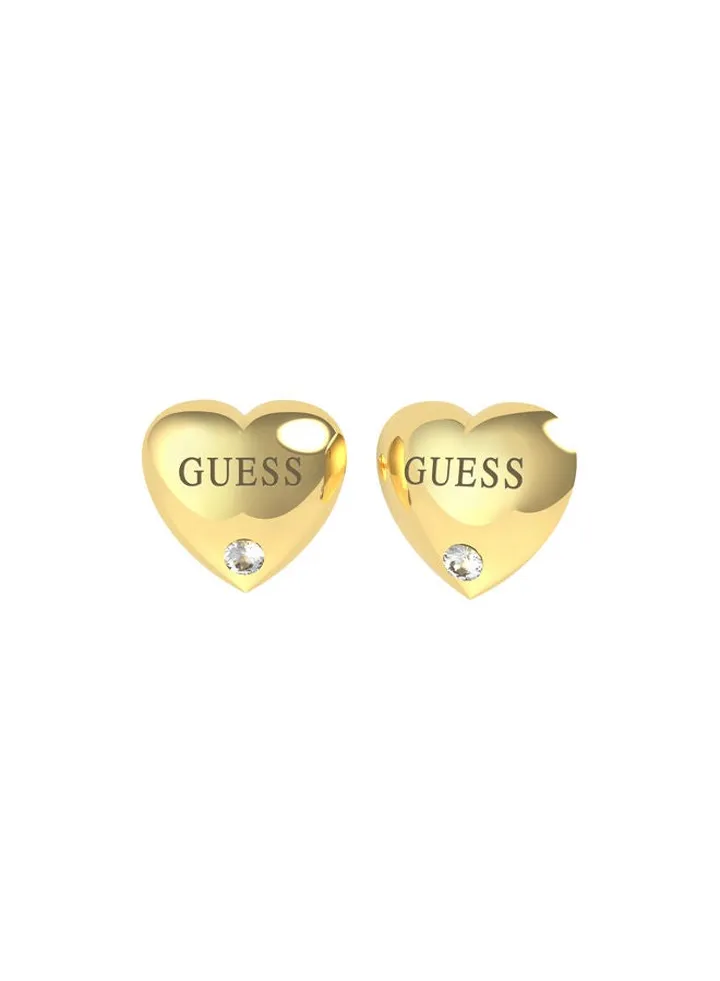Bold Heart Stud Earring